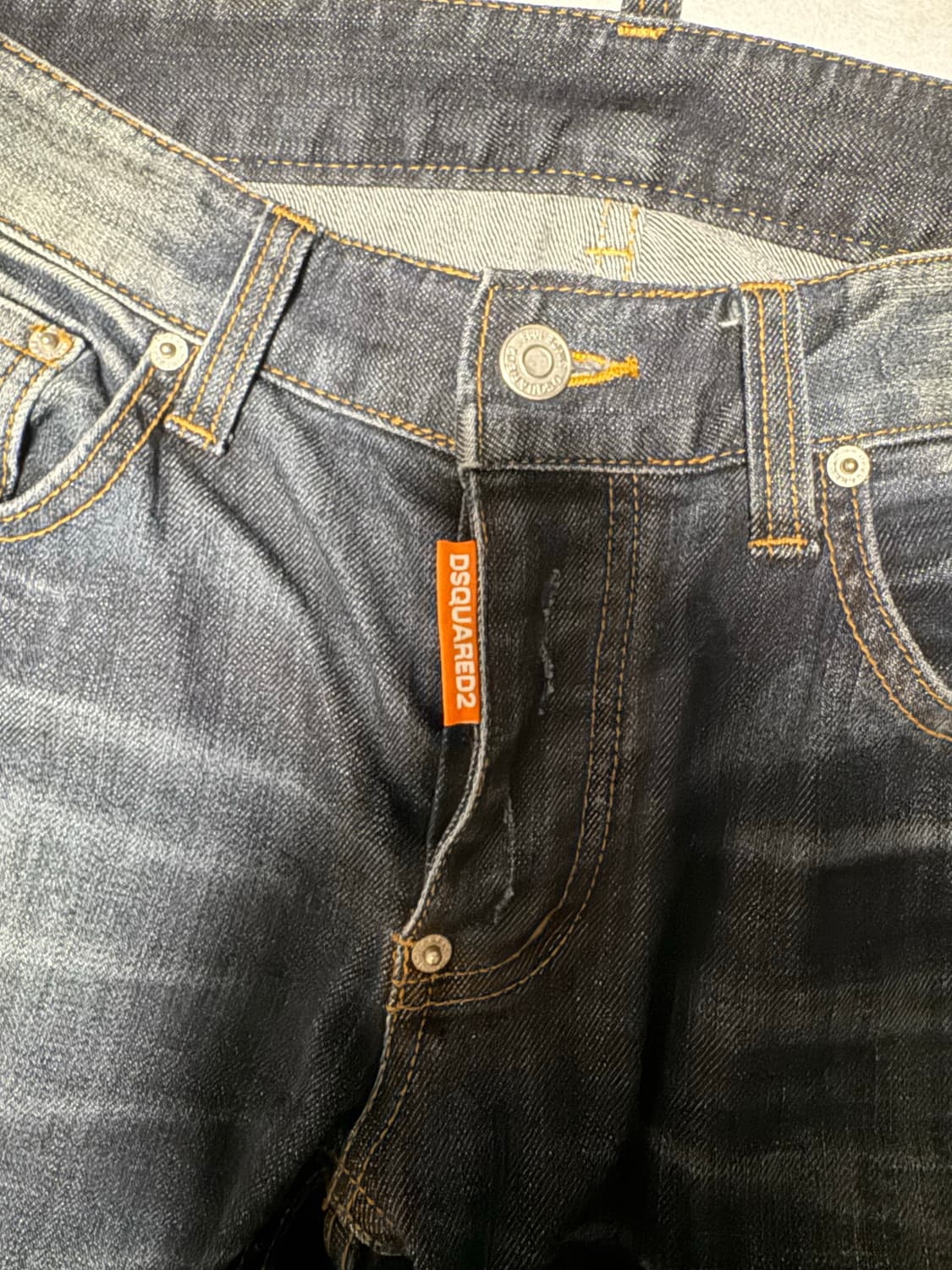 Dsquared 00s Skinny Fit Denim Pants 상품이미지3