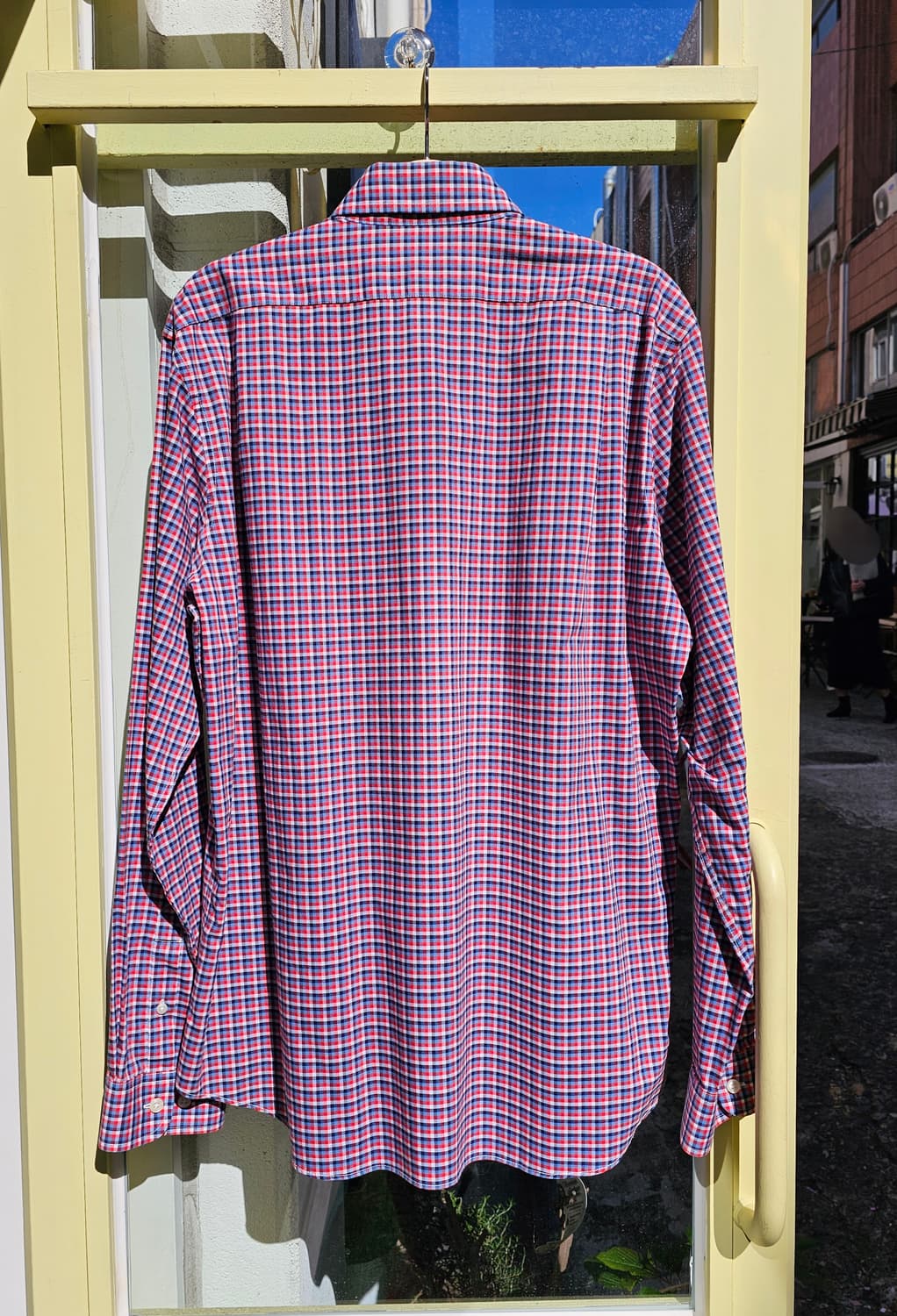 L.L.Bean 레드 체크 셔츠 상품이미지5