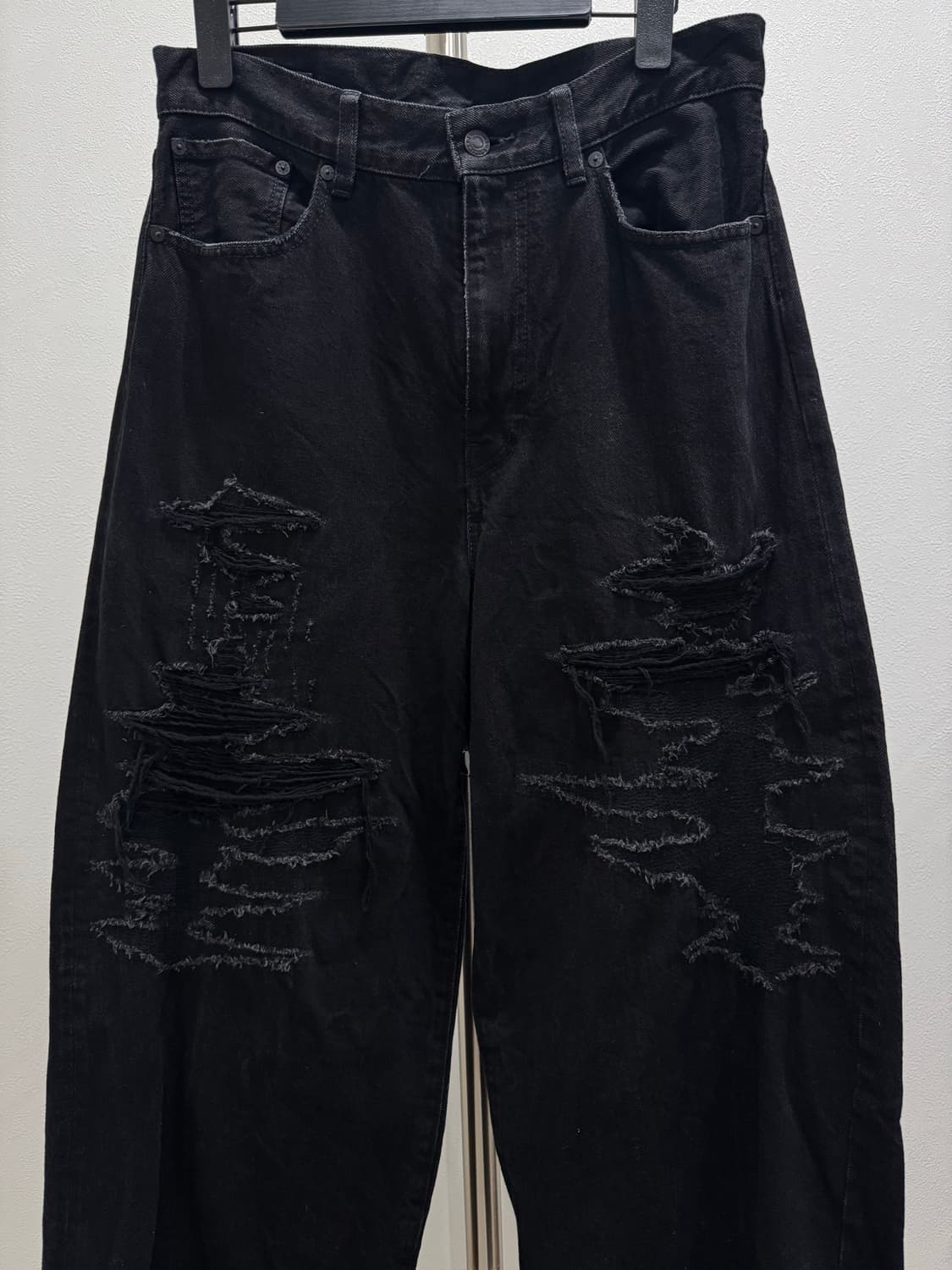 마인데님 24ss 도쿄 exclusive 디스트로이드 와이드 데님 상품이미지2