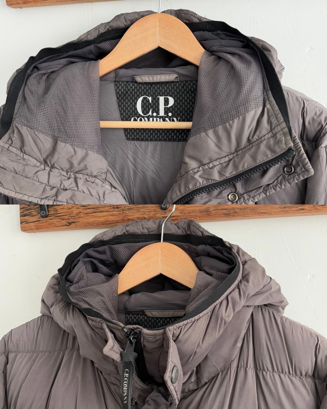 CP 컴퍼니 덕다운 와펜 롱패딩 상품이미지3