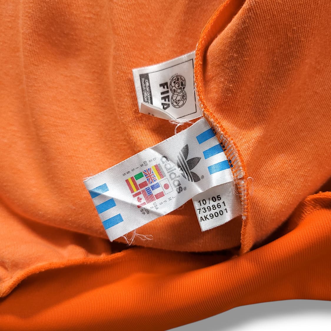 [S] 아디다스 네덜란드 오렌지 국대 트랙탑 져지 상품이미지10