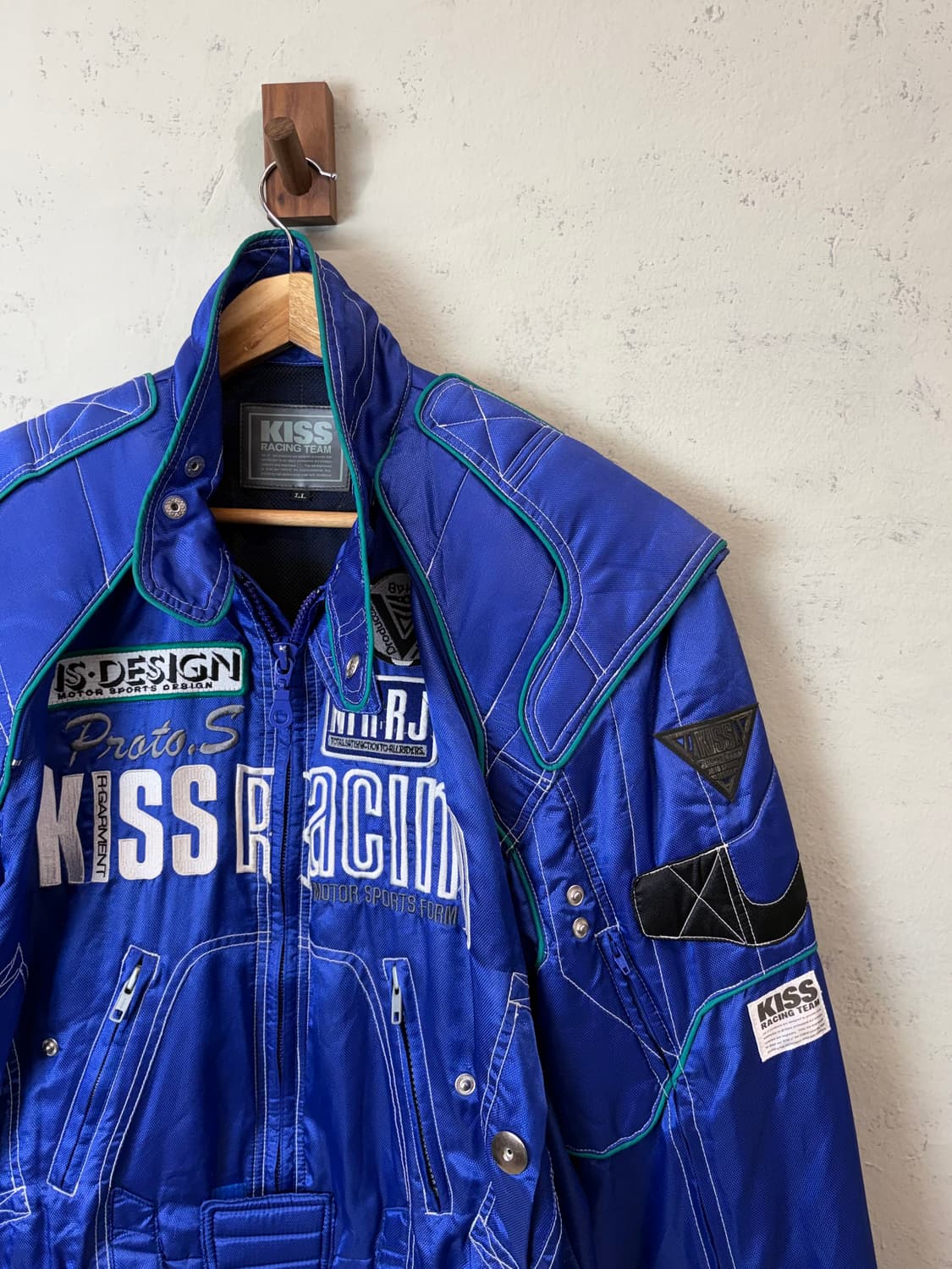 JPN 90s 빈티지 키스 레이싱 자켓 상품이미지3