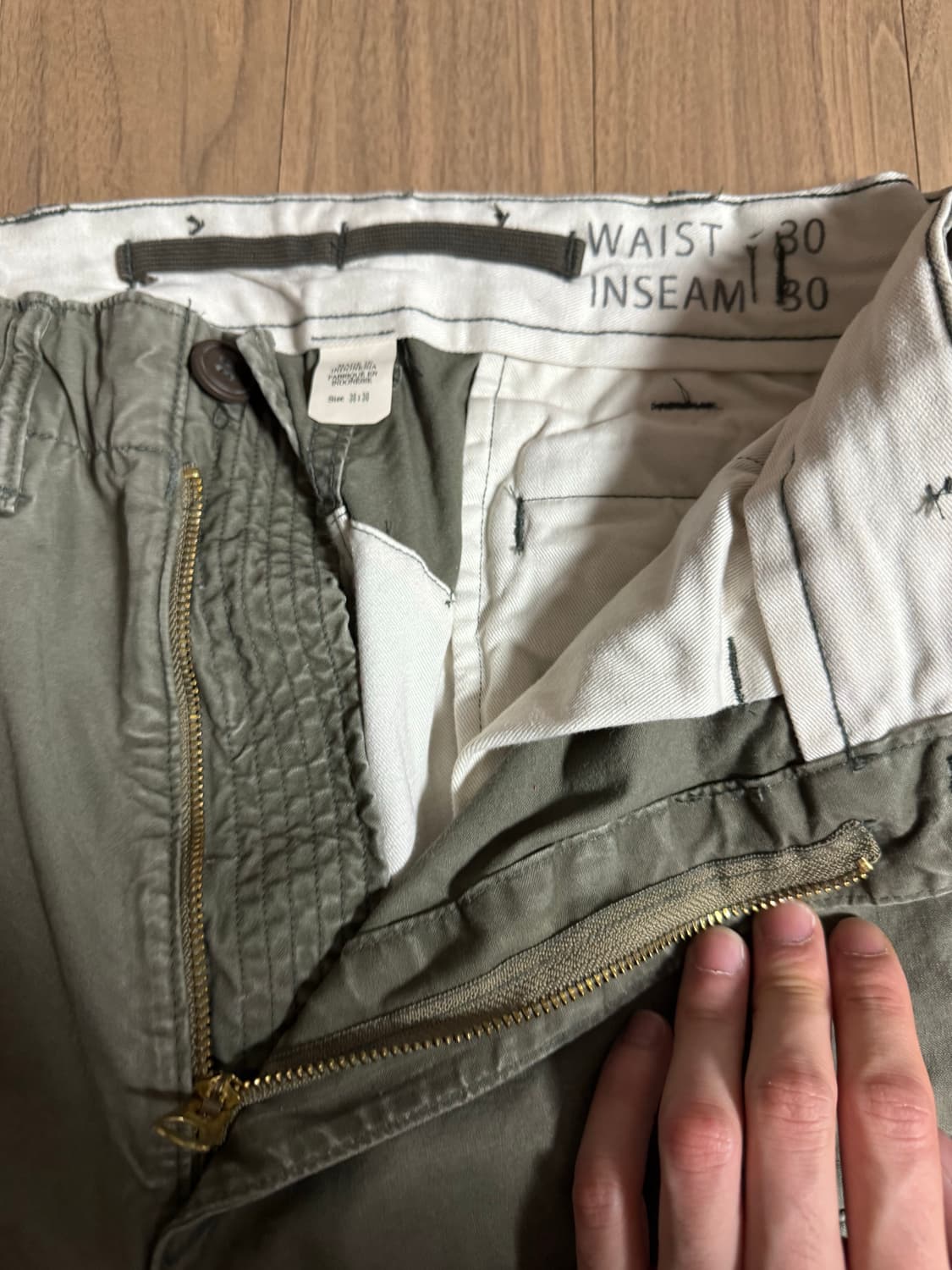 더블알엘(RRL) Surplus Cargo Pant 30/30 상품이미지2