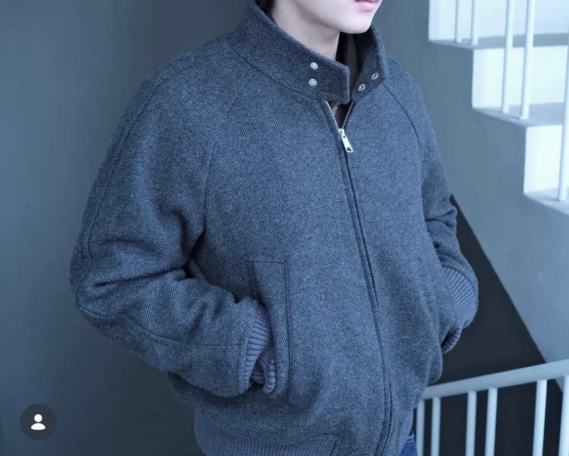 애프터프레이 리가즈 해링턴 자켓 m 차콜 상품이미지1