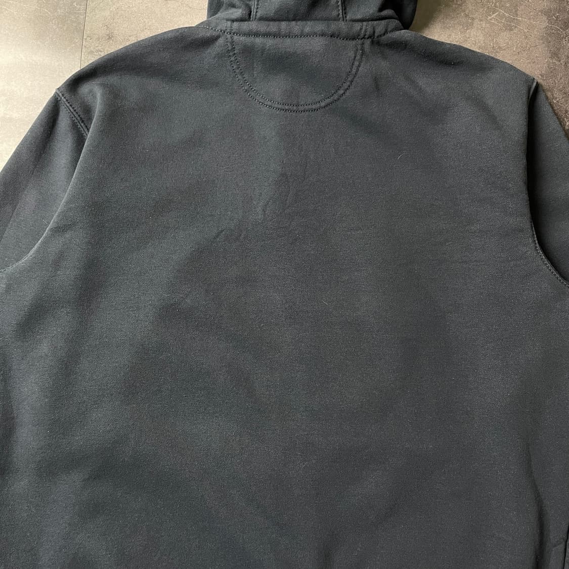 CARHARTT 칼하트 빈티지 네이비 하프집업 기모후드티 A00477 상품이미지6