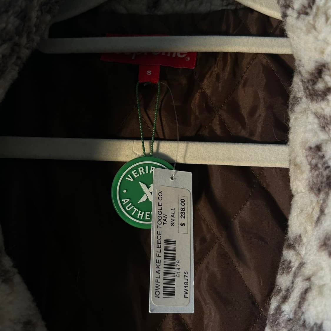 슈프림 스노우플레이크 토글 플리스 자켓 상품이미지3