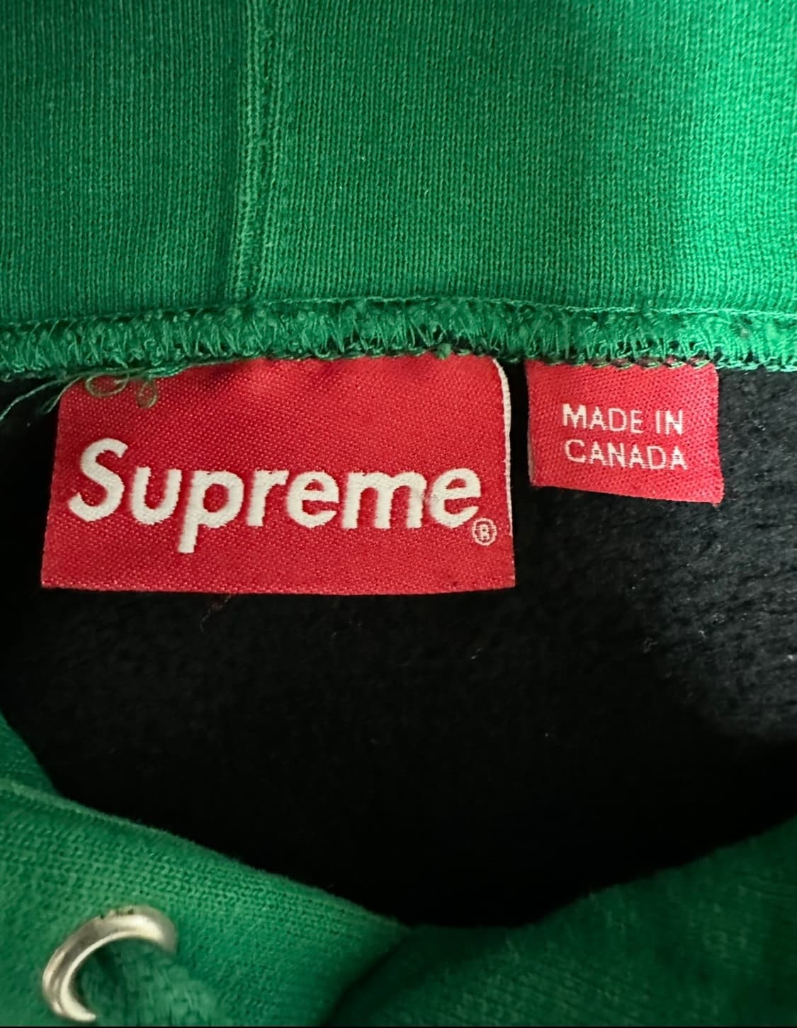 슈프림 뉴욕 투톤 후드티 상품이미지5