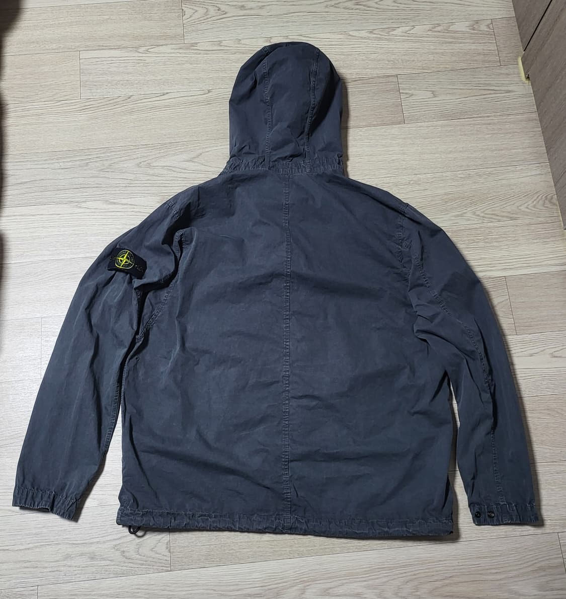 스톤아일랜드 브러쉬드 코튼 아노락 리드 그레이 L 상품이미지2