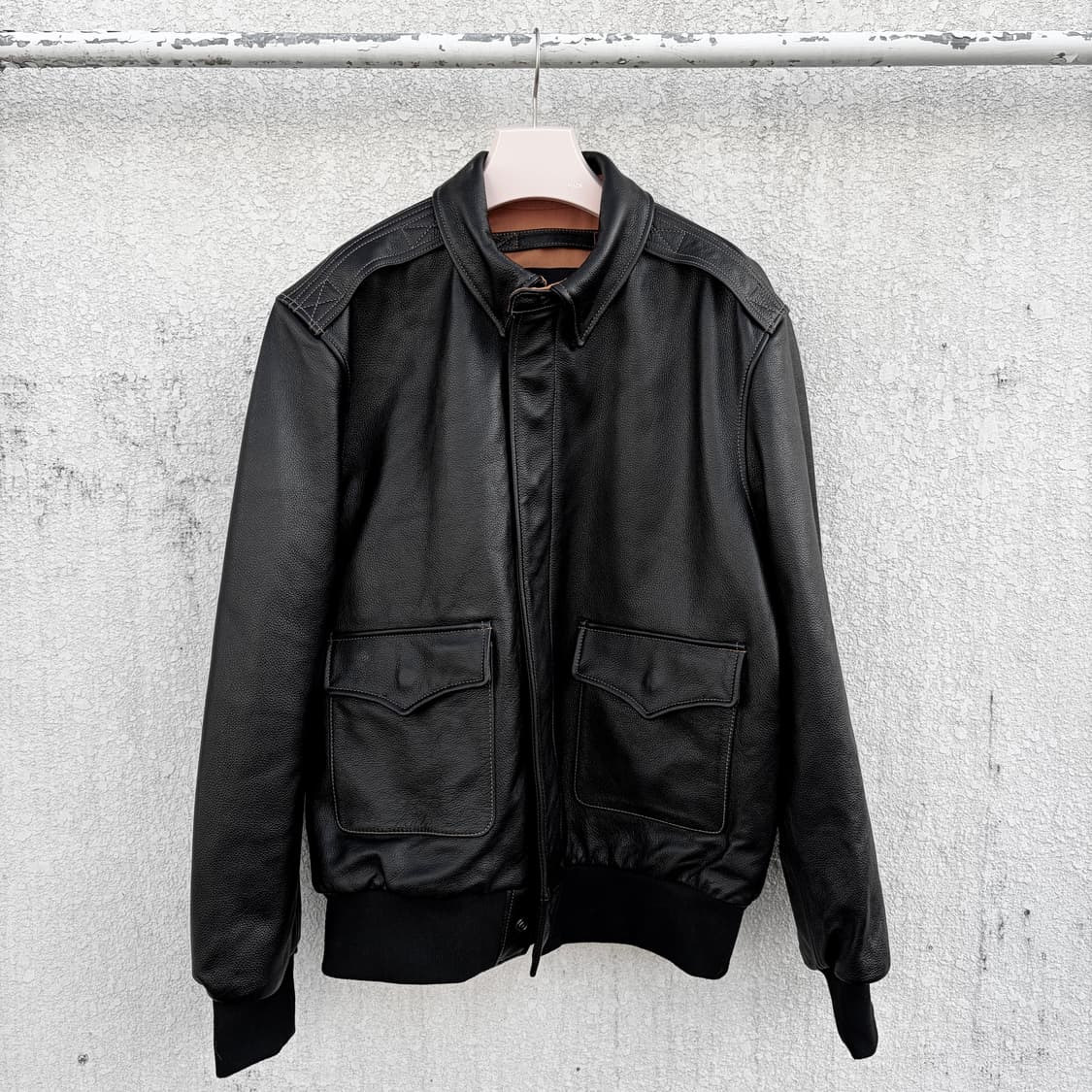 XL)Willis & Geiger A-2 플라이트자켓 상품이미지1