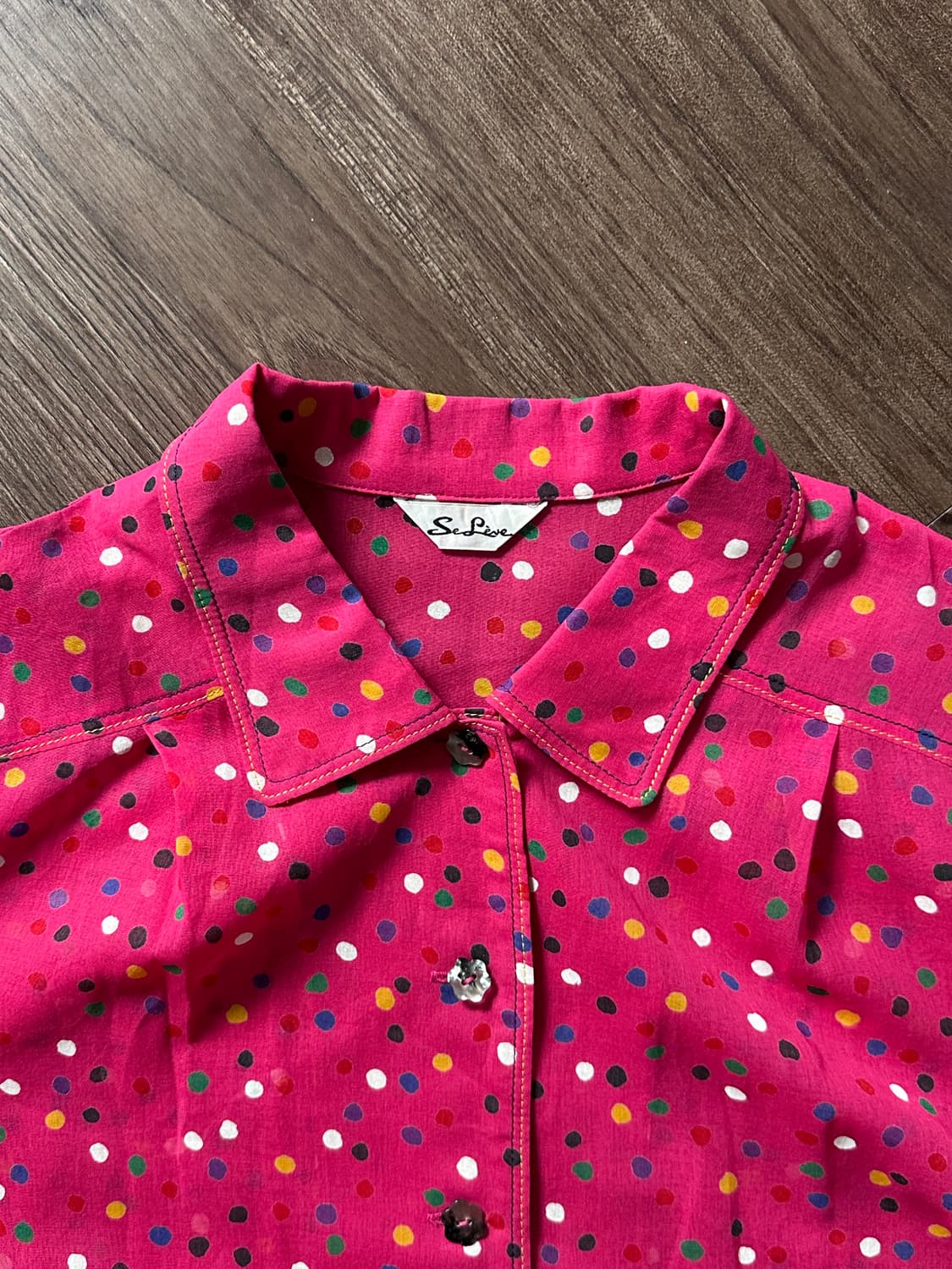 Sepène 폴카 도트 드레스 셔츠 상품이미지10