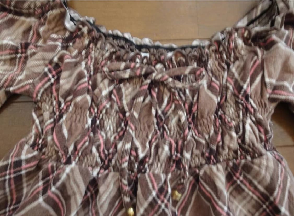 리즈리사 라떼갸루 핀터깔 원피스 상품이미지8