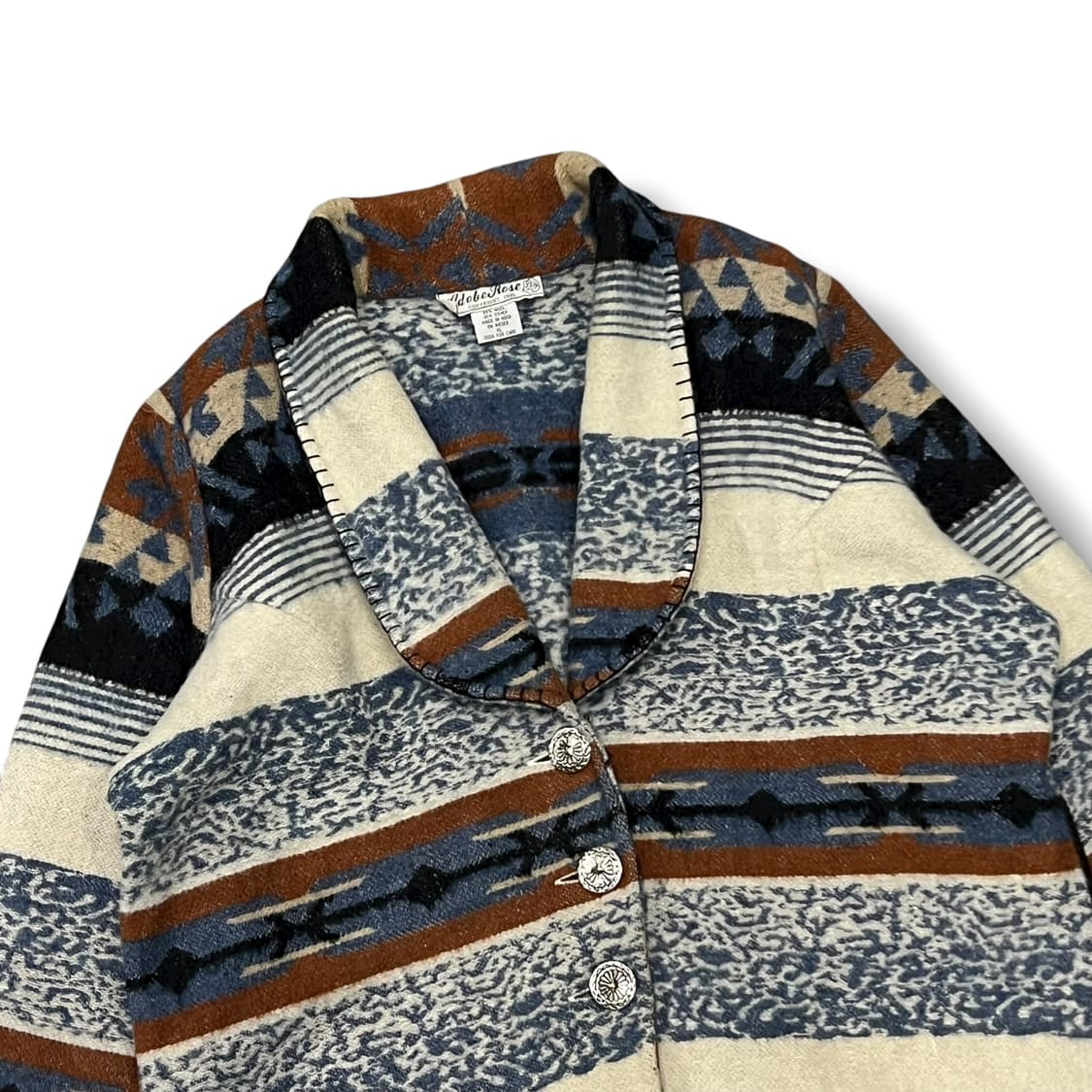 아도브로즈 에스닉 숄카라 울 가디건 s08612 상품이미지4