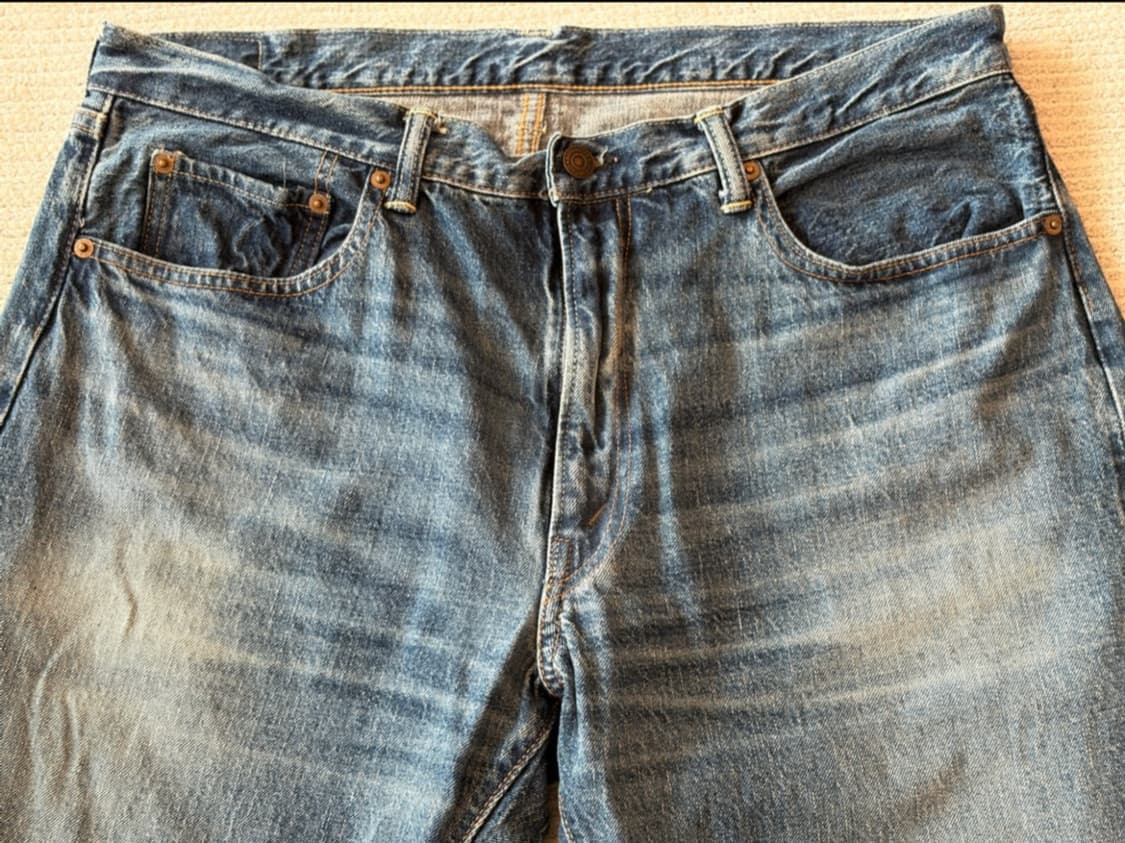 2ND-HAND 1105 Medium Indigo (Used Wash) 상품이미지5