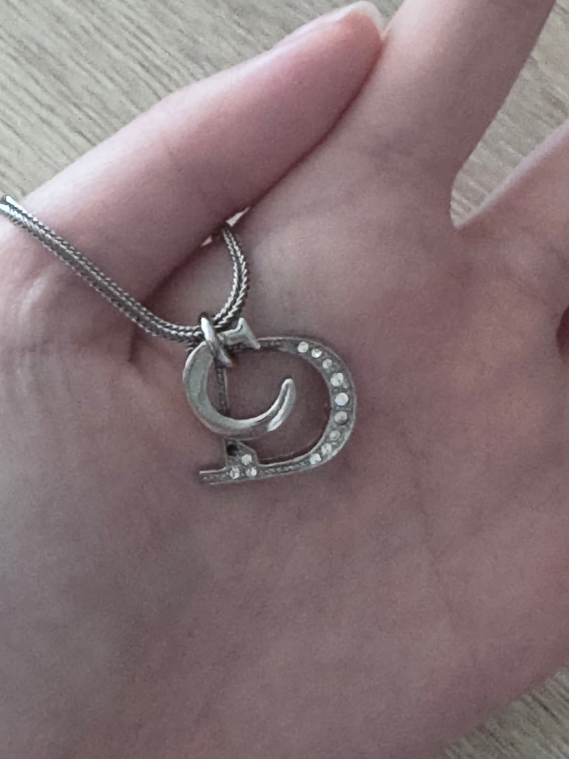 (지수 착용)디올 정품 목걸이 상품이미지2