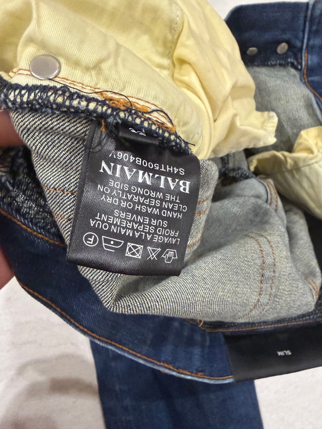 발망 슬림핏 진 판매합니다  상품이미지6