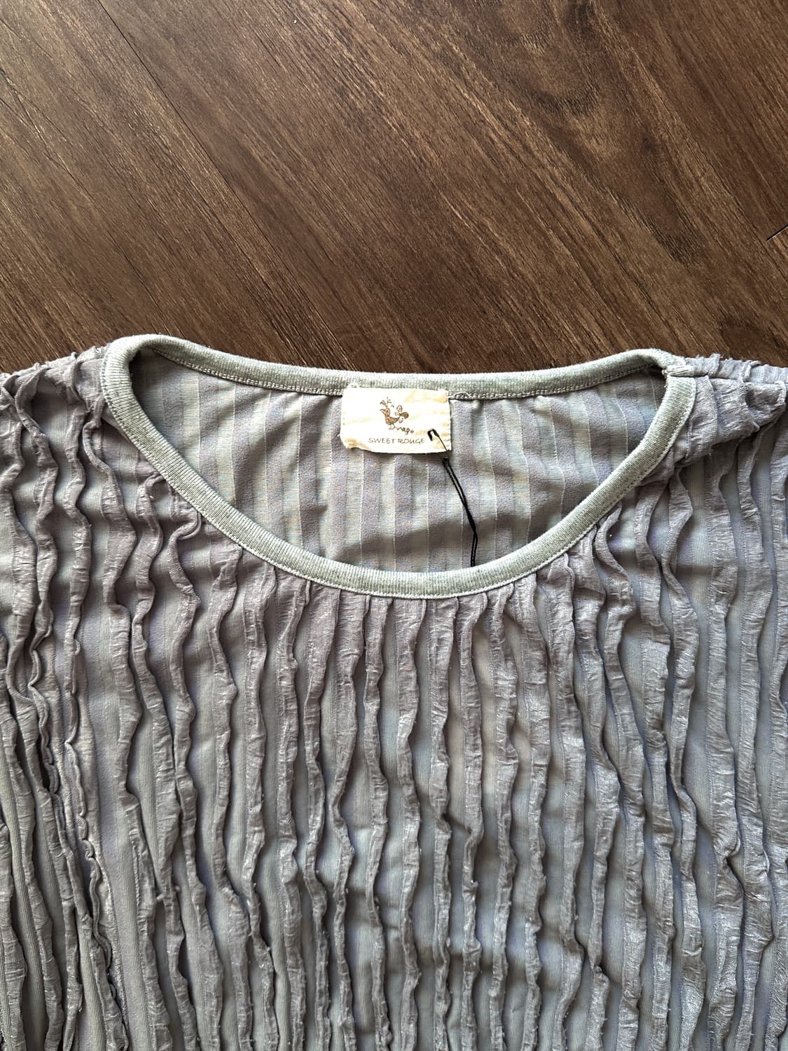 Sweet Rogue 플리츠 텍스쳐 슬리브 상품이미지7
