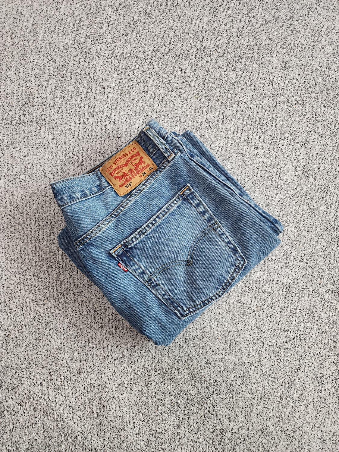 [34x32] 리바이스 578 배기와이드 진 청바지 상품이미지5