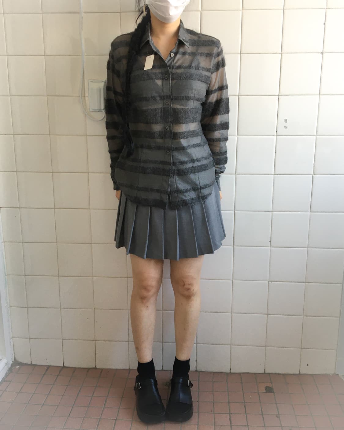 Stripe pattern shirt 상품이미지1