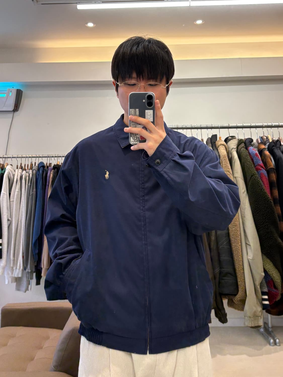 폴로 랄프로렌 폴리쉘 스윙탑 자켓 상품이미지8