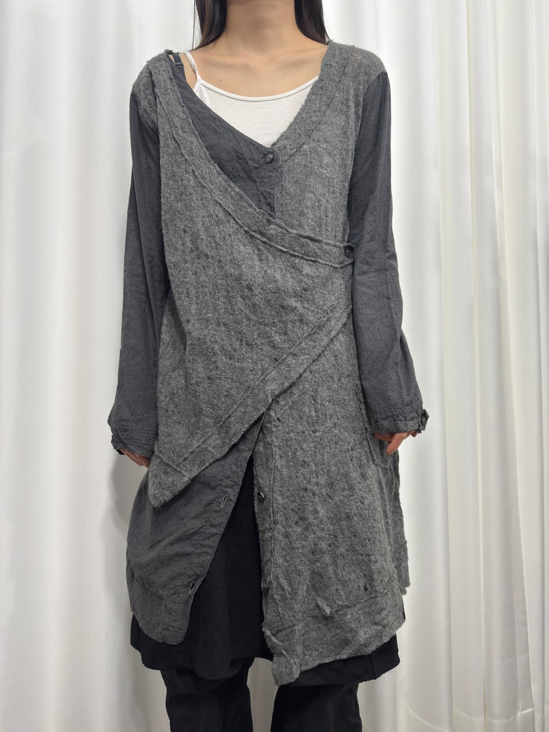 crossley design wrap cardigan 상품이미지2