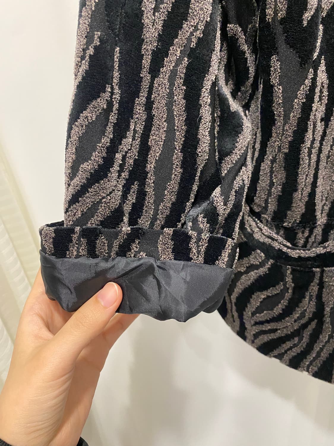 지브라 패턴 빈티지 자켓 상품이미지3