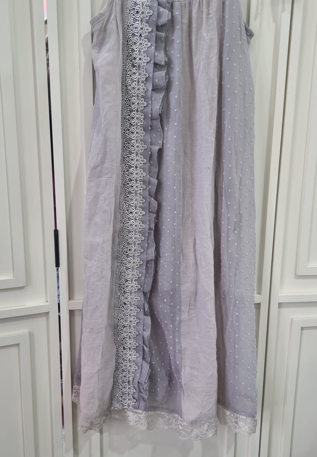 엑시즈팜(Axes Femme) 레이스 레이어드 끈원피스 상품이미지9