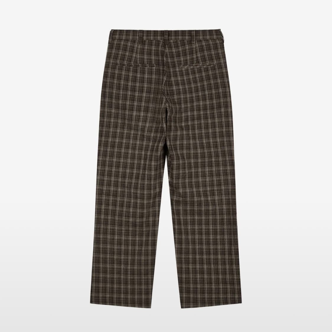 다이닛 체크 팬츠 CHECK PATTERN PANTS IN BROWN 상품이미지2