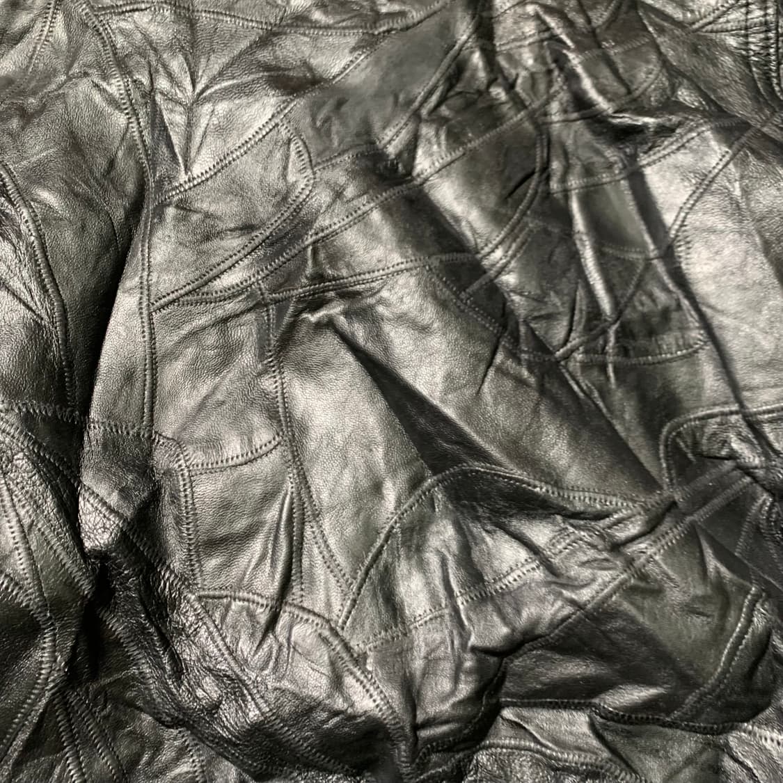 [M] 알파인더스트리 패치워크 가죽자켓 상품이미지8