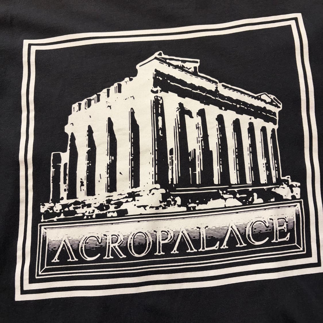 [XL] 19ss 팔라스 아크로팔라스 반팔 티셔츠 블랙 D308 상품이미지4