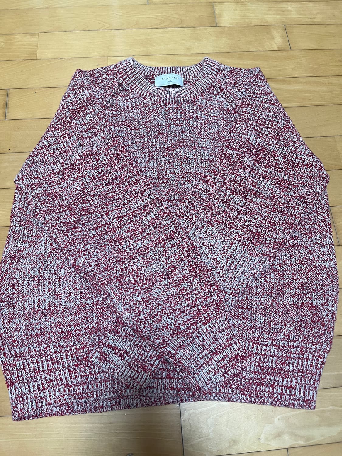 애프터프레이 인타르시아 니트 상품이미지2