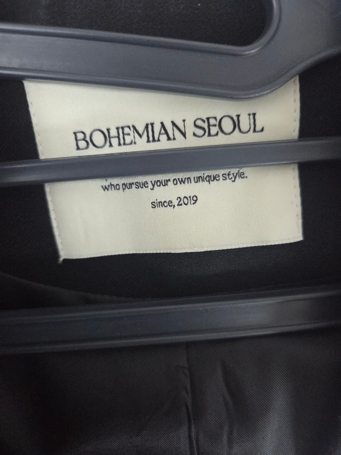 (실사첨부) 보헤미안서울 22fw 컷팅 스펜서 자켓 크롭 상품이미지7