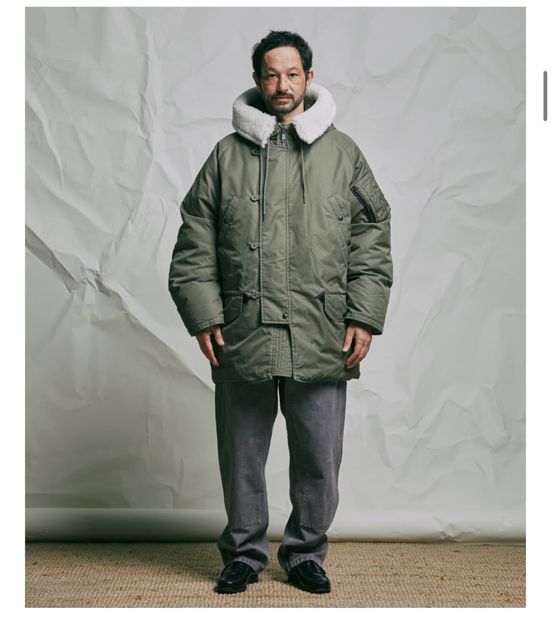 비헤비어 n3b 덕다운파카 상품이미지2