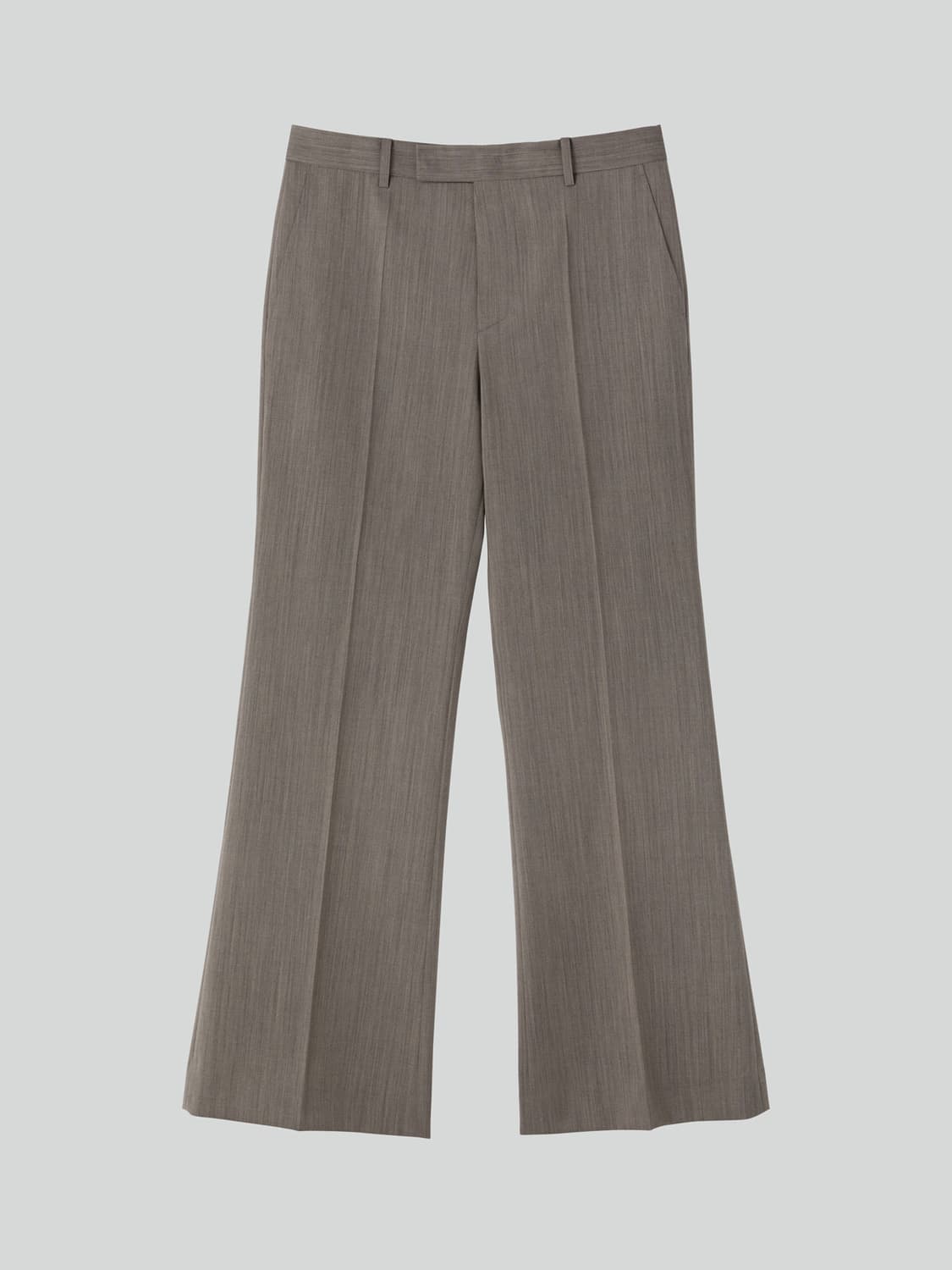 [새상품] 렉토 26SS 플레어 핏 수트 팬츠 세피아 상품이미지1