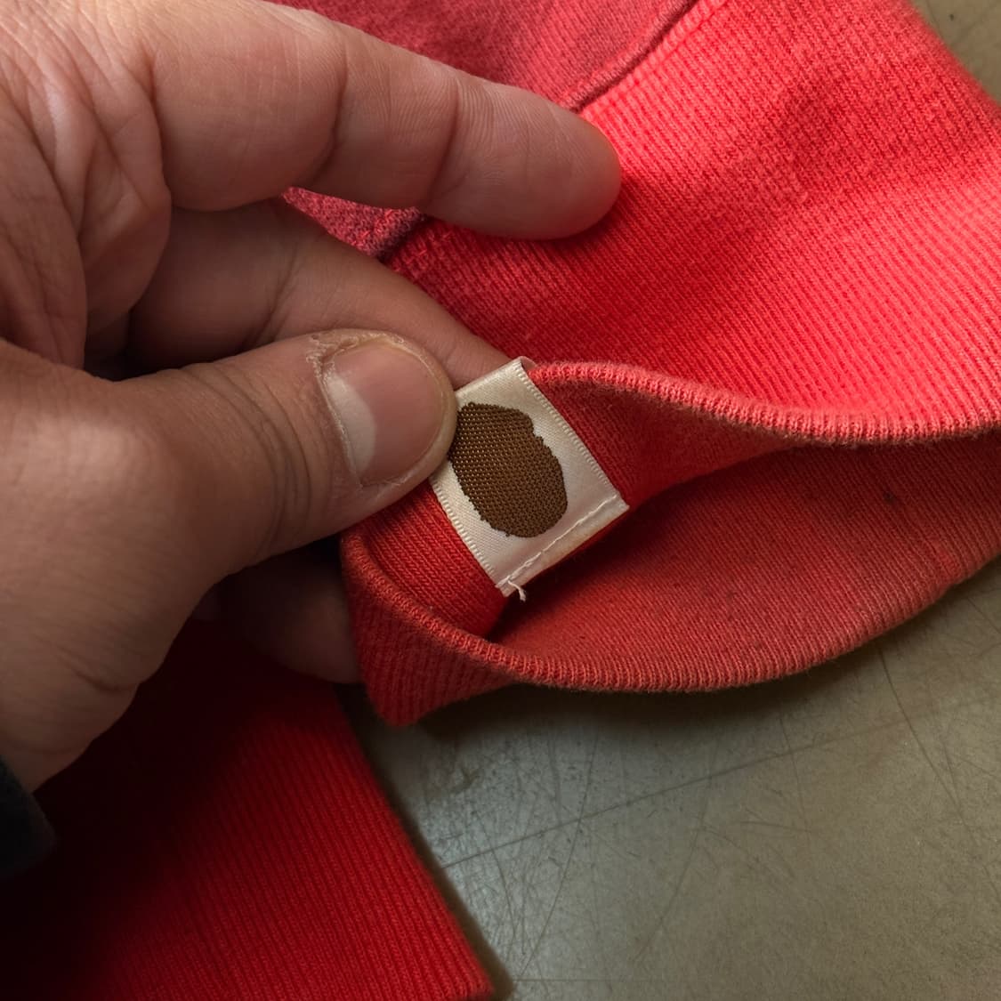 베이프 크레이지 카모 적계 릴렉스핏 후드집업  상품이미지7