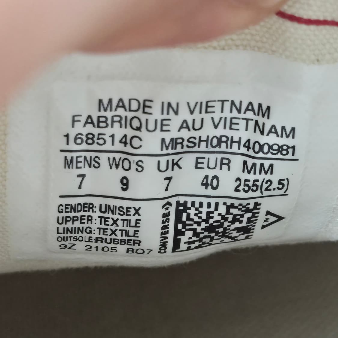 255 컨버스 척70 로우 임페리얼블루 상품이미지10