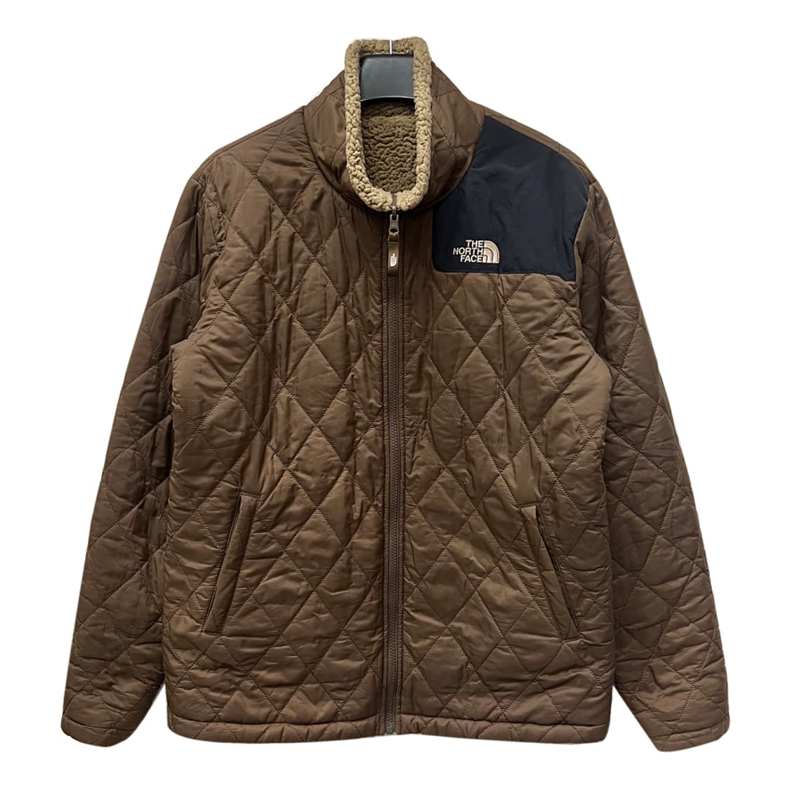 노스페이스 리버시블 퀼팅 플리스 자켓 XL 상품이미지4