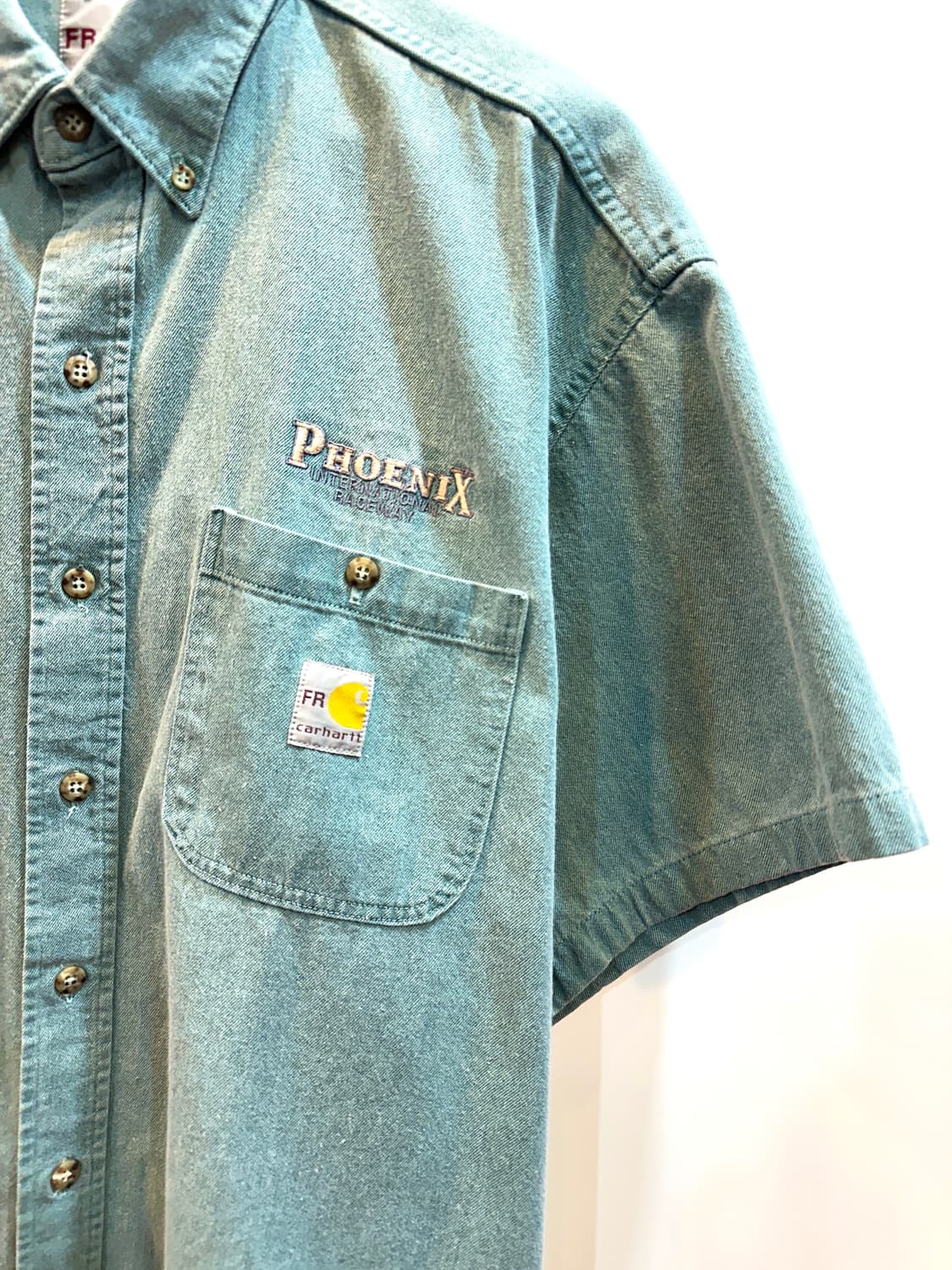 칼하트 빈티지 반팔 워크셔츠  상품이미지5