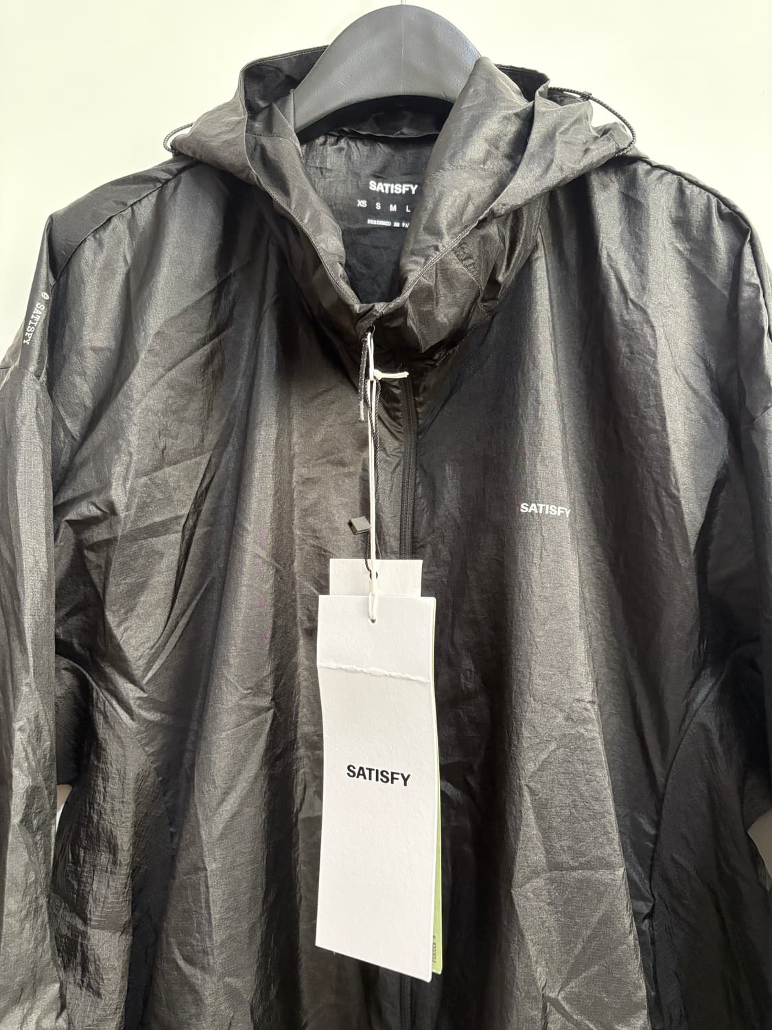 세티스파이 / 퍼텍스 다이아몬드 퓨즈 윈드브레이커 블랙 / XL 상품이미지2