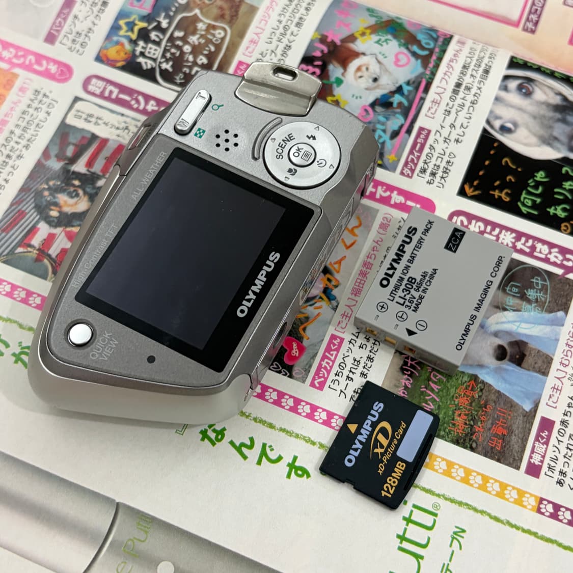 작례📸Olympus Mju Mini 올림푸스 뮤 미니 실버 상품이미지4