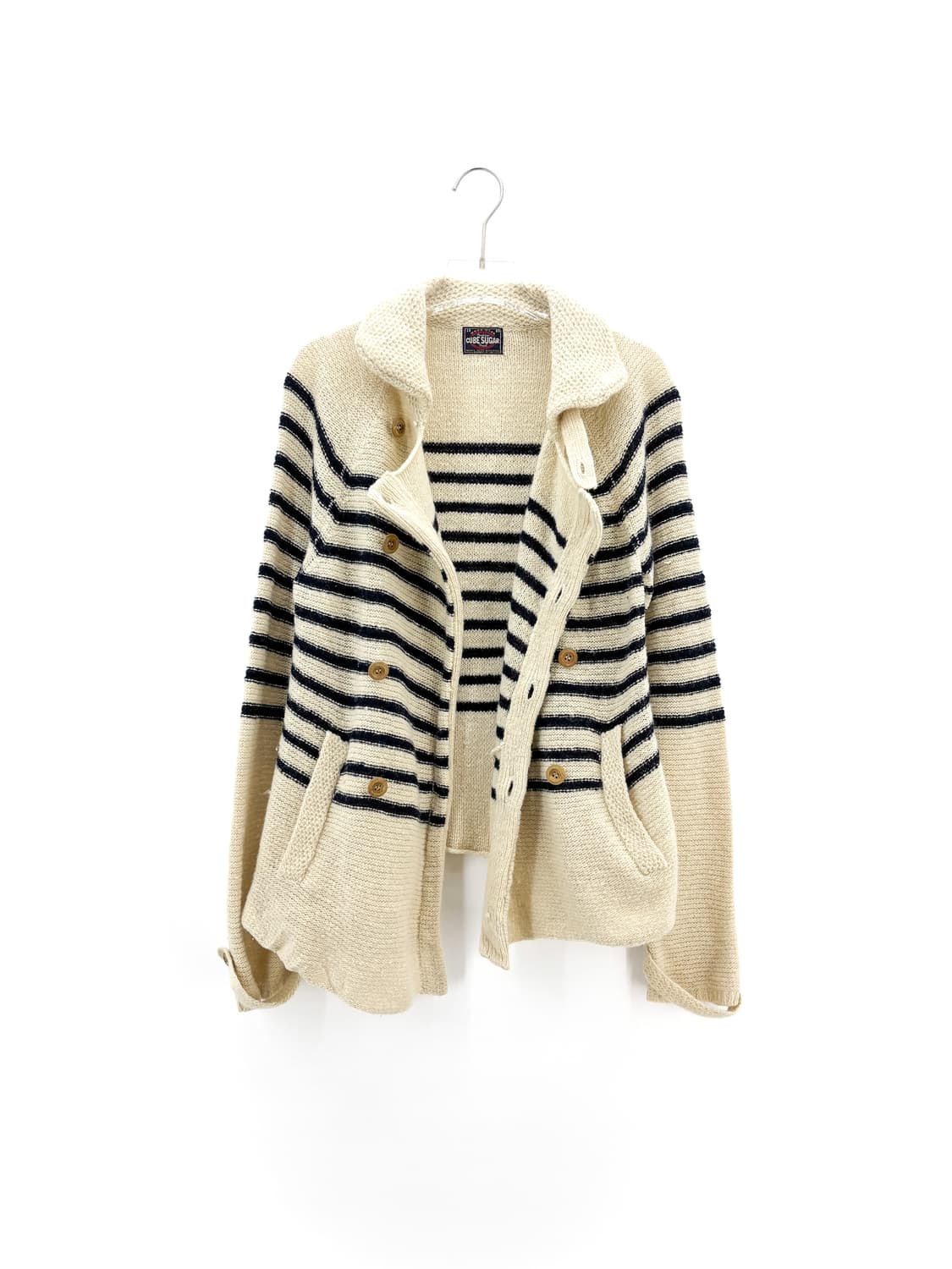 빈티지 스트라이프 울 가디건 상품이미지6