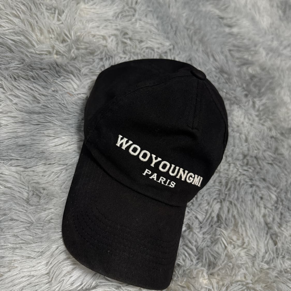 우영미 블랙 볼캡 모자  상품이미지8