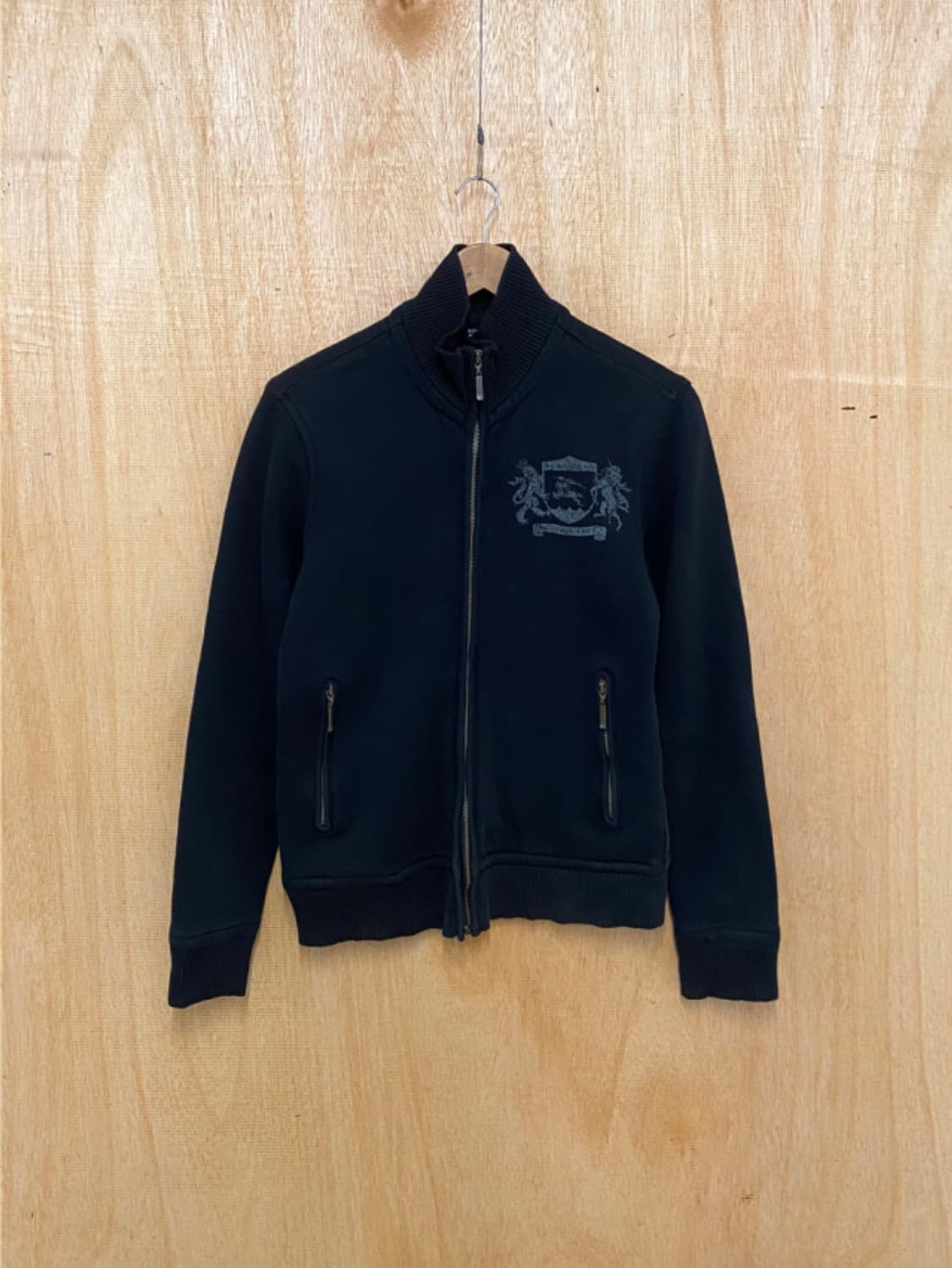 BURBERRY BLACK LABEL zip-up jersey 상품이미지2