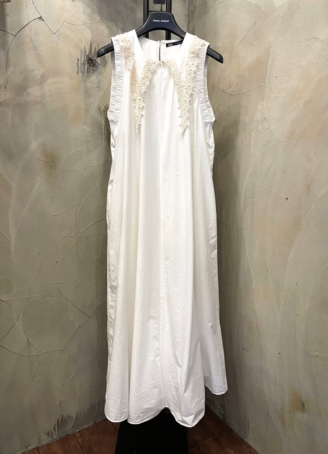 자라 빅카라 세일러 자수 맥시롱 드레스 55~66 상품이미지1