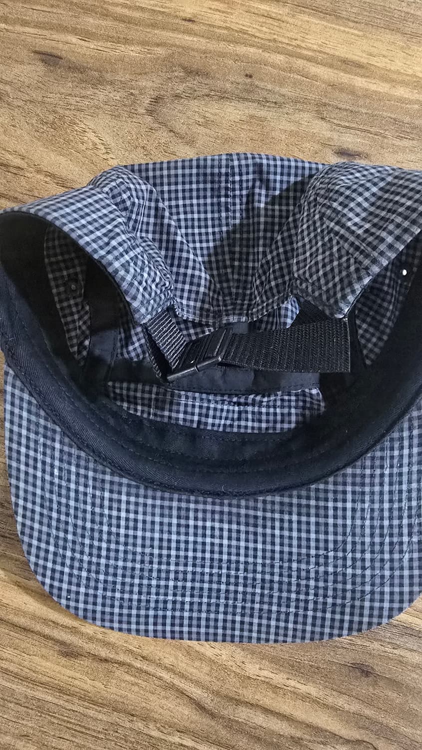 슈프림 코듀라 플레이드 캠프캡 블랙 - 25SS 상품이미지3