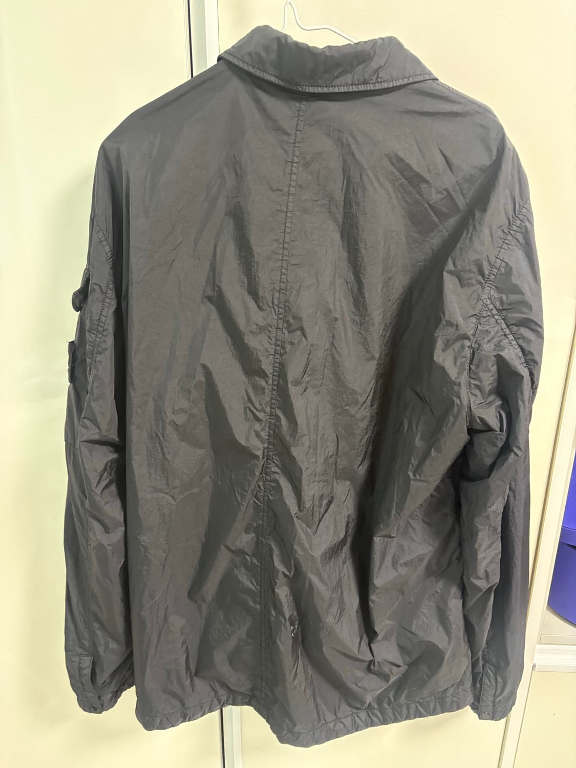 스톤아일랜드 22fw 크링클랩스 오버셔츠 xl 상품이미지3