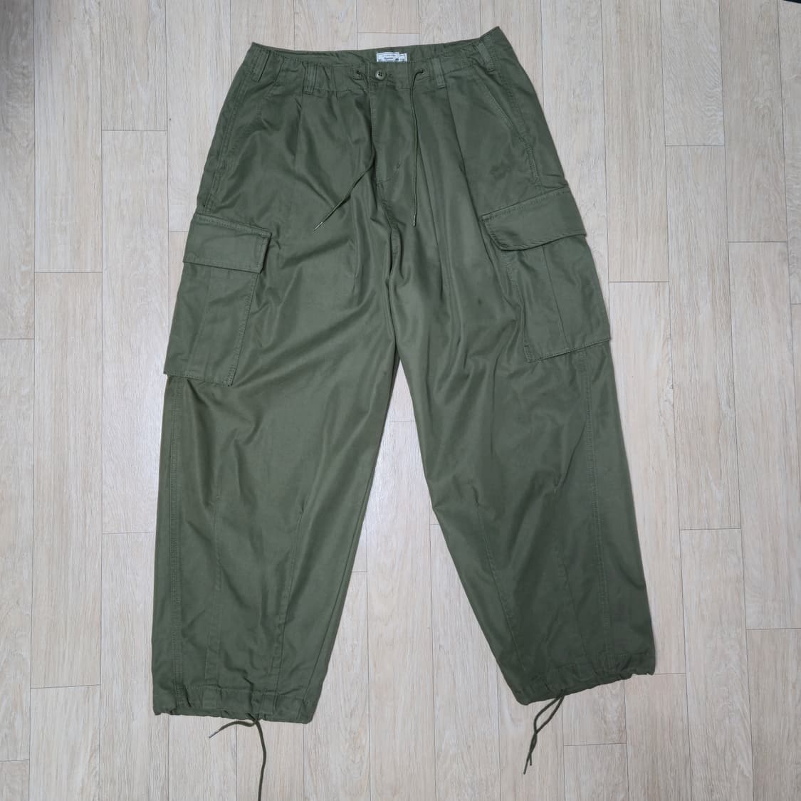 M) 빅유니온 카키 헤리티지 정글 팬츠 벌룬팬츠 카고 와이드 팬츠 상품이미지1