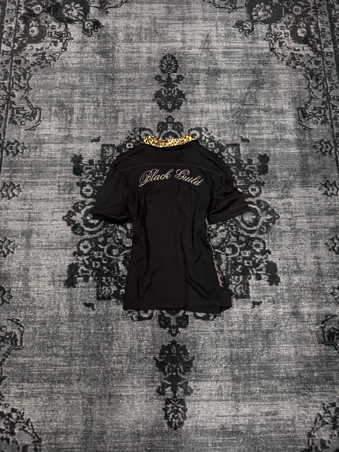 Luv maison black guild leopard half shir 상품이미지6