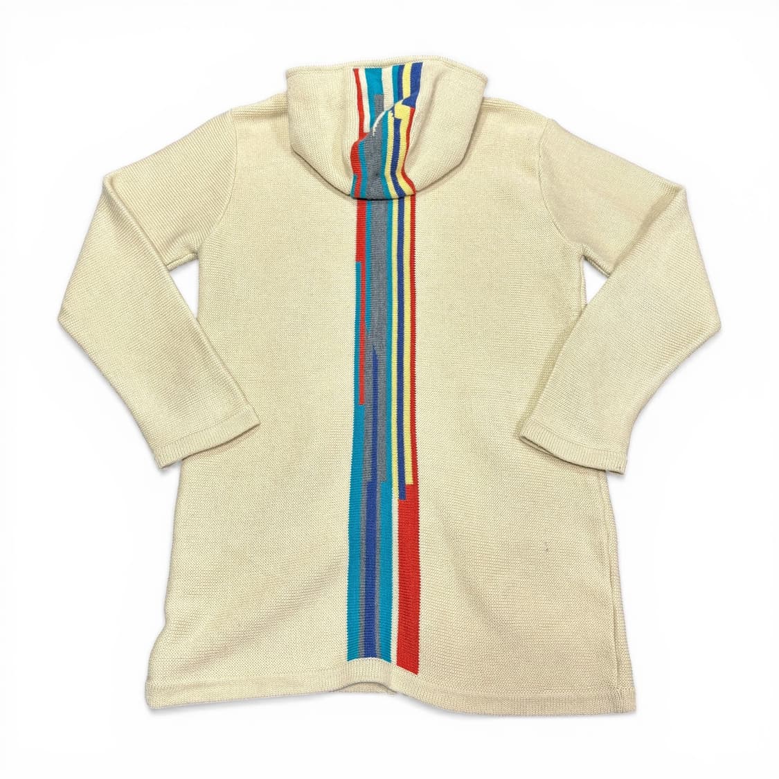 L 인디언 모터사이클 아이보리 오르테가 치마요 가디건 니트 후드집업 상품이미지2