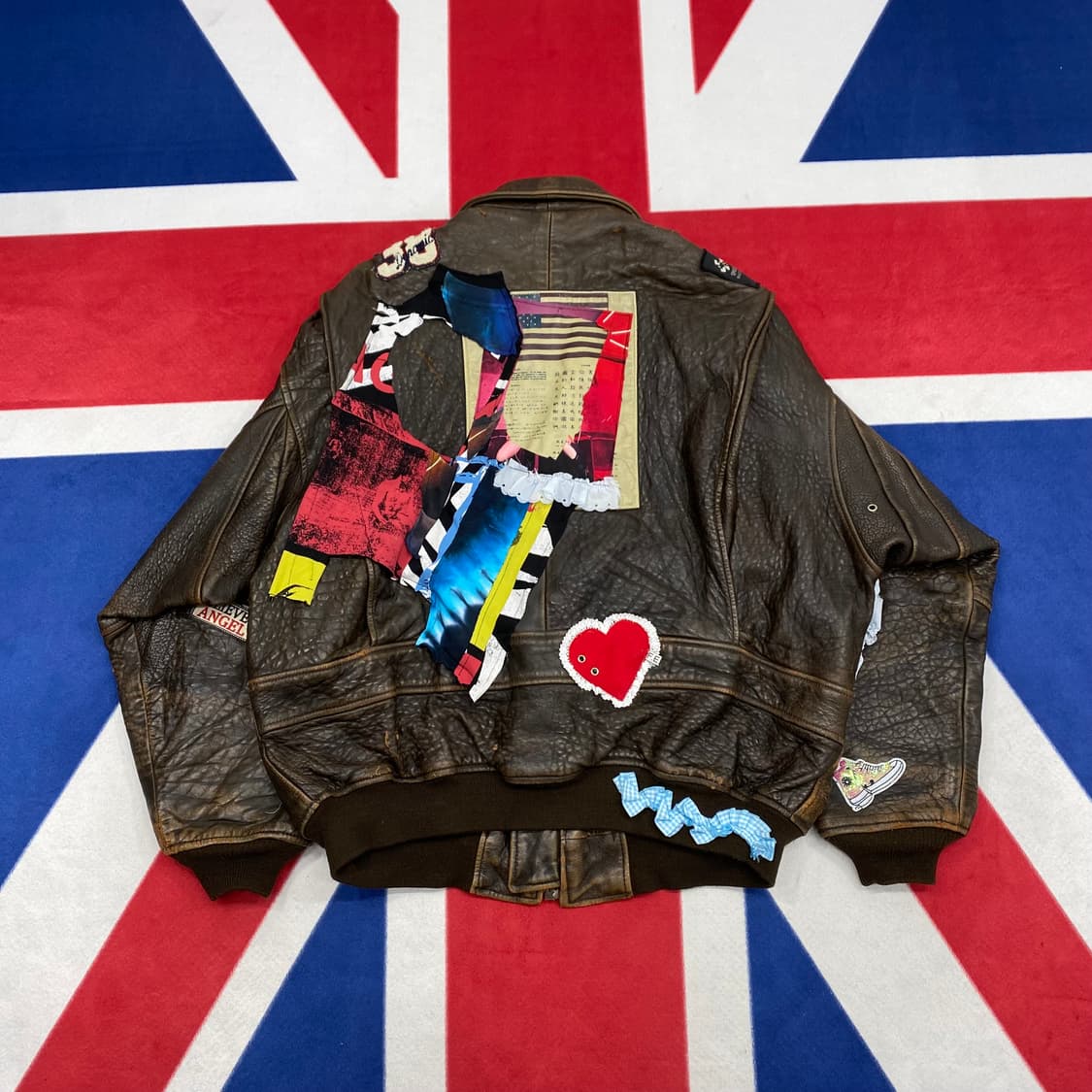 아비렉스A-2 가죽자켓 XL 상품이미지3