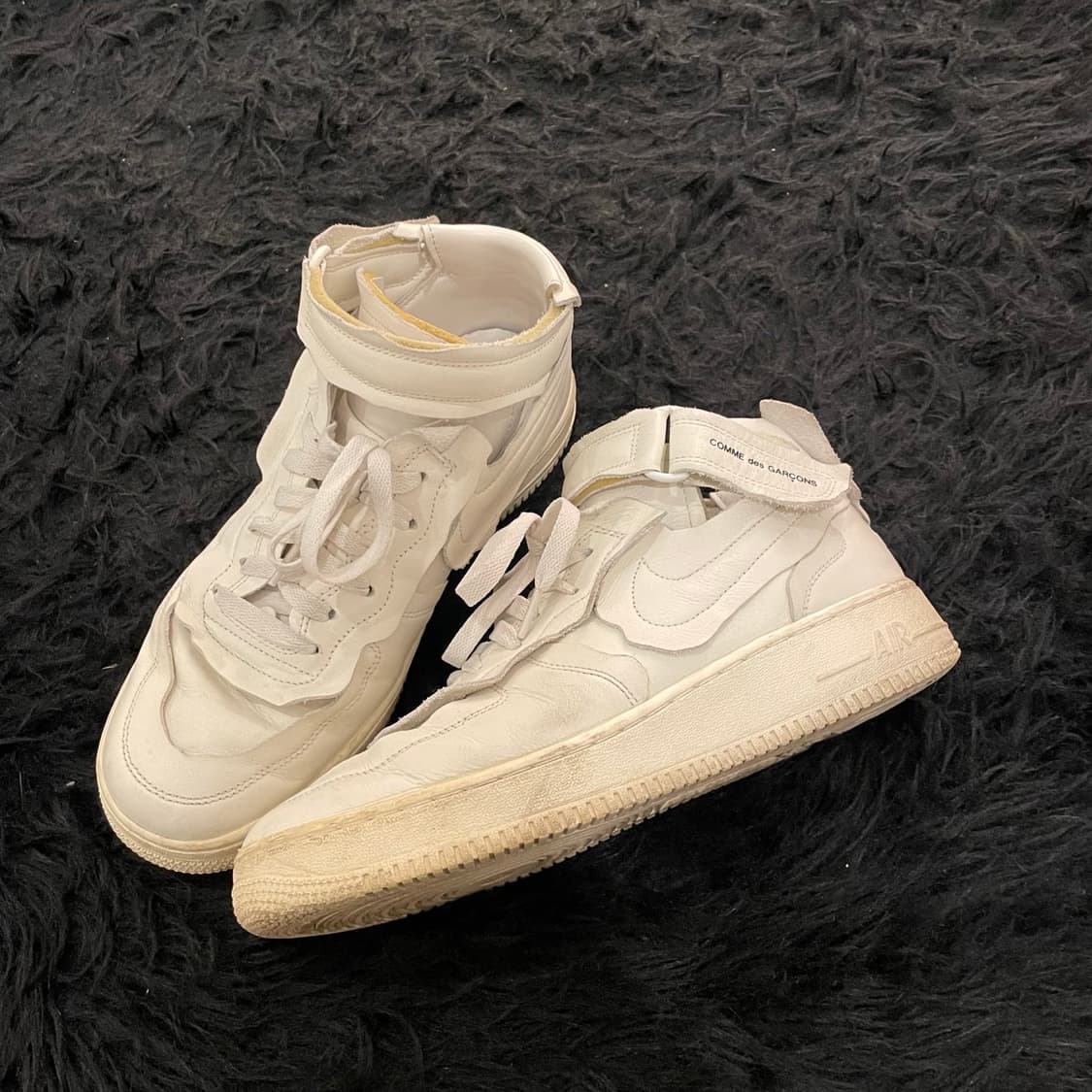 꼼데가르송 옴므플러스 x 나이키 에어포스 미드 상품이미지2